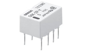 Omron G6K-2P-Y DC5, PCB Mount Signal Relay, 5V dc Coil, 1A Switching Current, DPDT