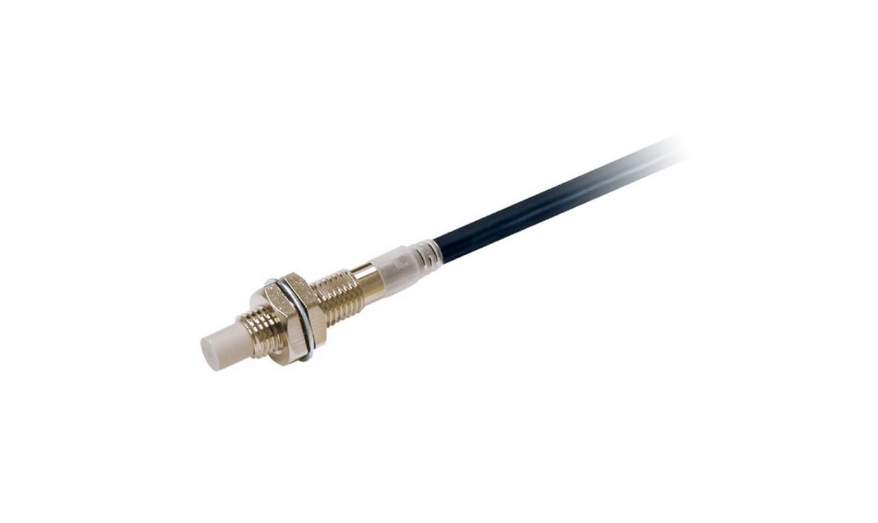 Omron E2E-X4MB1T8 5M, Inductive Threaded Barrel Proximity Sensor, M8, 4 mm Detection, PNP NO, 10 → 30 V dc - generaltechuae