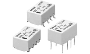 Omron G6K-2F-TR DC24, Surface Mount Power Relay, 24V dc Coil, 1A Switching Current, DPDT