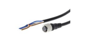 Omron XS2F-E421-D80-E, Straight Female M12 to Unterminated Sensor Actuator Cable, 2m
