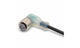 Omron XS2F-M12PVC3A5MPLED, Right Angle Female M12 to Unterminated Sensor Actuator Cable, 5m