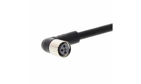 Omron XS3F-M8PUR3A2M, Right Angle Female M8 to Unterminated Sensor Actuator Cable, 2m