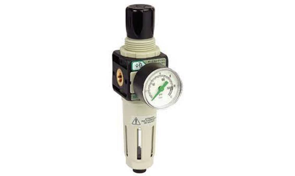 ASCO 34225202, 342 Air Filter Regulator, 25μm, G 1/4, Semi Automatic, 12 bar - generaltechuae