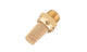 ASCO 34600002, 346 Brass, Bronze 10bar Pneumatic Silencer, Threaded, G 1/4 Male