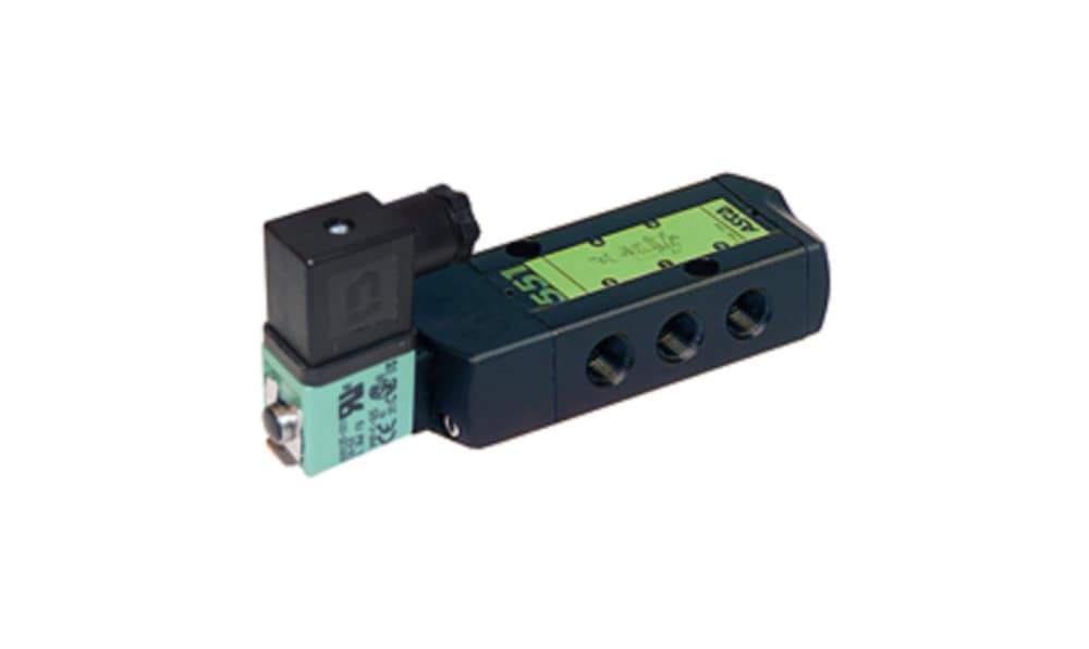 ASCO SCG551A017MS.AC/DC, Monostable Spool Valve - Electro-Pneumatic G 1/4 551 Series