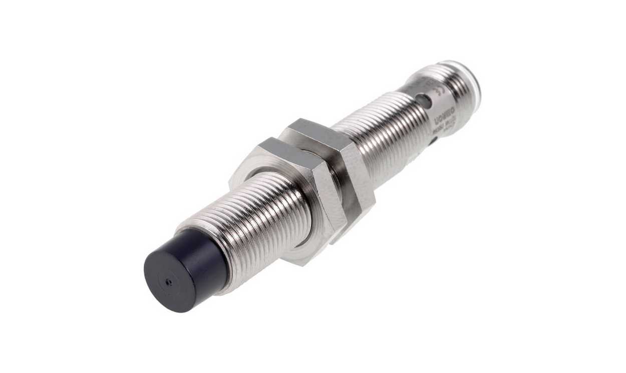 Omron E2A-M12LN05-M1-B1-TP, Inductive Threaded Barrel Proximity Sensor, M12, 5 mm Detection, PNP NO, 12 → 24 V dc - generaltechuae