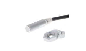 Omron E2EQ-X3D28 2M, Inductive Threaded Barrel Proximity Sensor, M8, 3 mm Detection, 2-Wire NC, 10 → 30 V dc