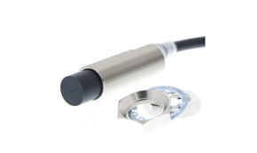 Omron E2E-X20MD1L18 2M, Inductive Threaded Barrel Proximity Sensor, M18, 20 mm Detection, 2-Wire NO, 10 → 30 V dc