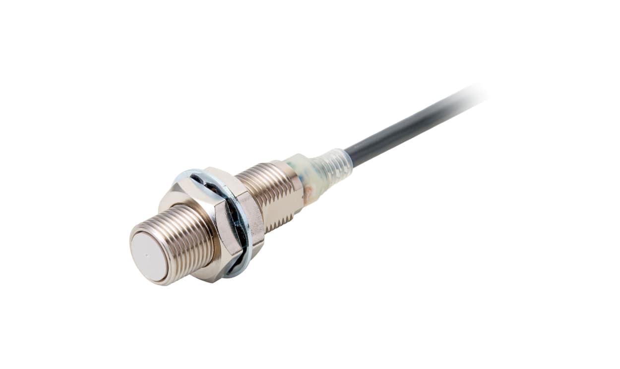 Omron E2E-X3B4-IL2 2M, Inductive Threaded Barrel Proximity Sensor, M12, 3 mm Detection, PNP NO/NC, 10 → 30 V dc - generaltechuae