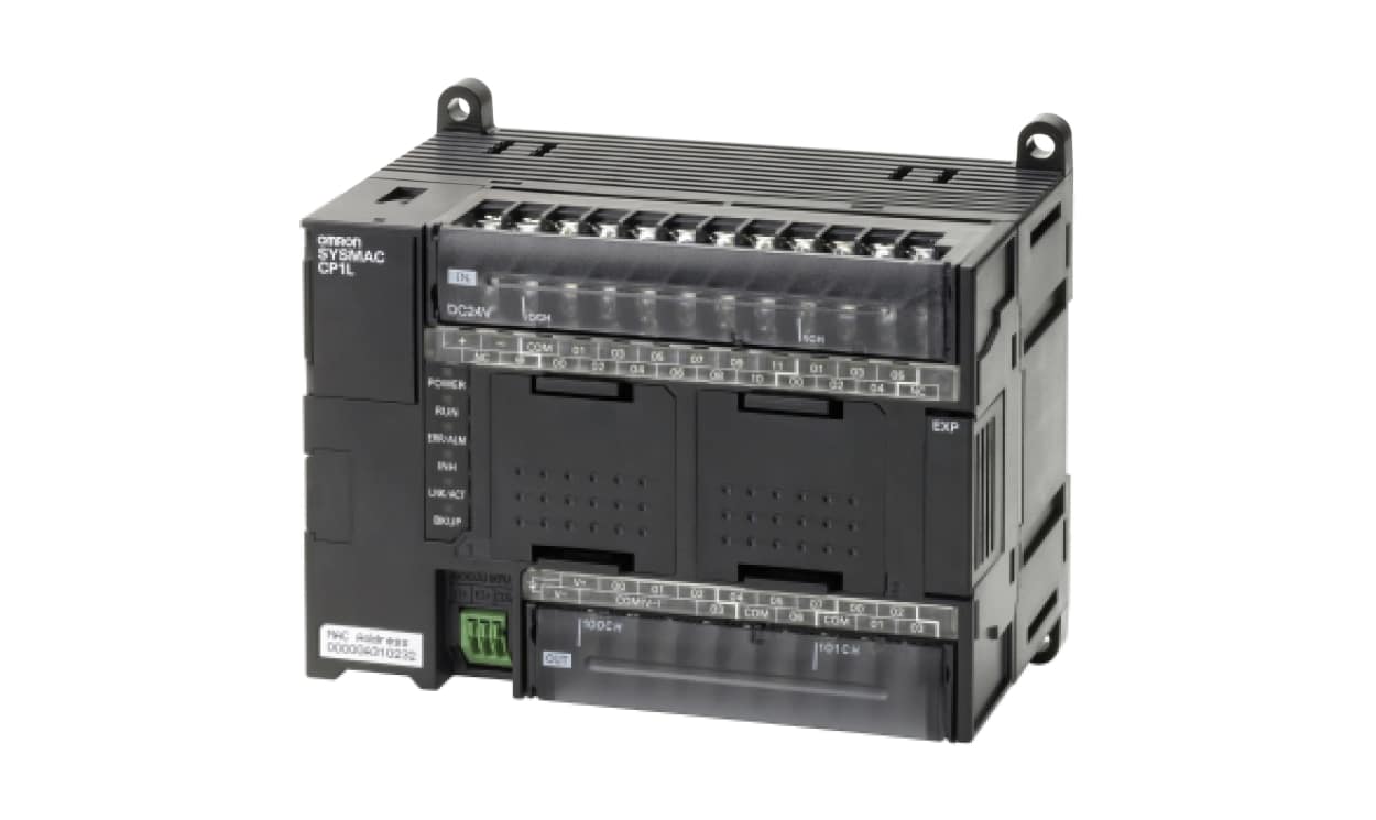 Omron CP1L-EM30DT-D, CP1L Series PLC CPU for Use with CP1E Series, Transistor Output, 18-Input, Pulse Input
