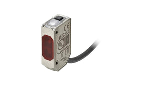 Omron E3AS-L200MN 2M, Background Suppression Photoelectric Sensor, Rectangular Sensor, 200 mm Detection Range - generaltechuae