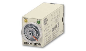 Omron H3YN-41 AC24, Plug In Timer Relay, 24V ac, 4-Contact, 0.1 → 600min, 4PDT