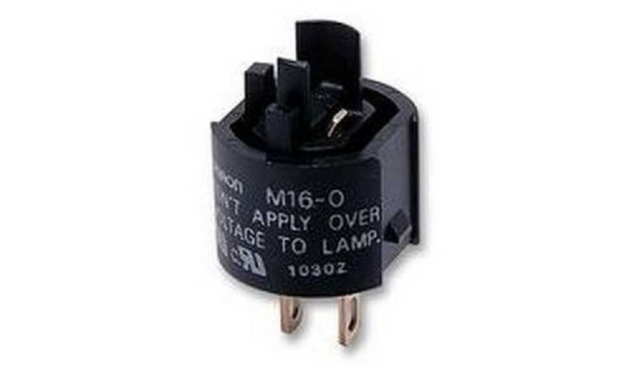 Omron M16-0, Flashing LED Push Button Lamp, 24V ac/dc