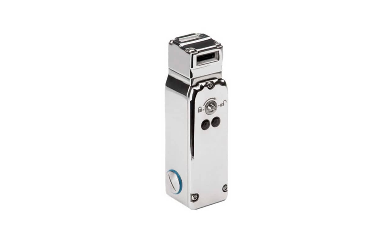 Omron F3S-TGR-KHL3, F3S-TGR Safety Interlock Switch, 4NC/2NO, Key Actuator Included, Stainless Steel, Guard Lock Interlock