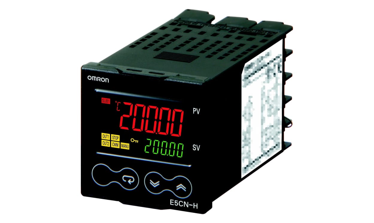 Omron E5CN-HQ2MD-500 24VAC/DC, E5CN Panel Mount Controller, 48 x 48mm 2 dedicated Input, 3 dedicated Output SSR, Solid State Relay, Logic, 24 V - generaltechuae