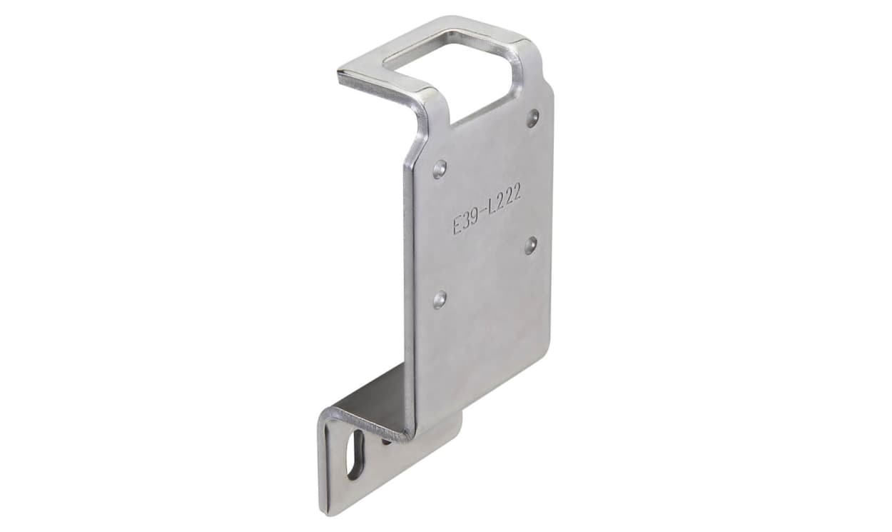 Omron E39-L222, , E39 Series Mounting Bracket for Use with E3AS Series Sensor - generaltechuae