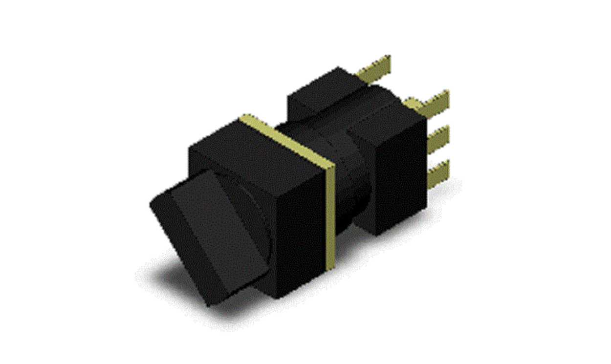 Omron A165S-A2A-2, Selector Switch - (DPDT)