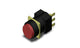 Omron A165-TRM-1, A16 Series Push Button Switch, Momentary, Panel Mount, SPDT, Red LED, 30V dc, IP65