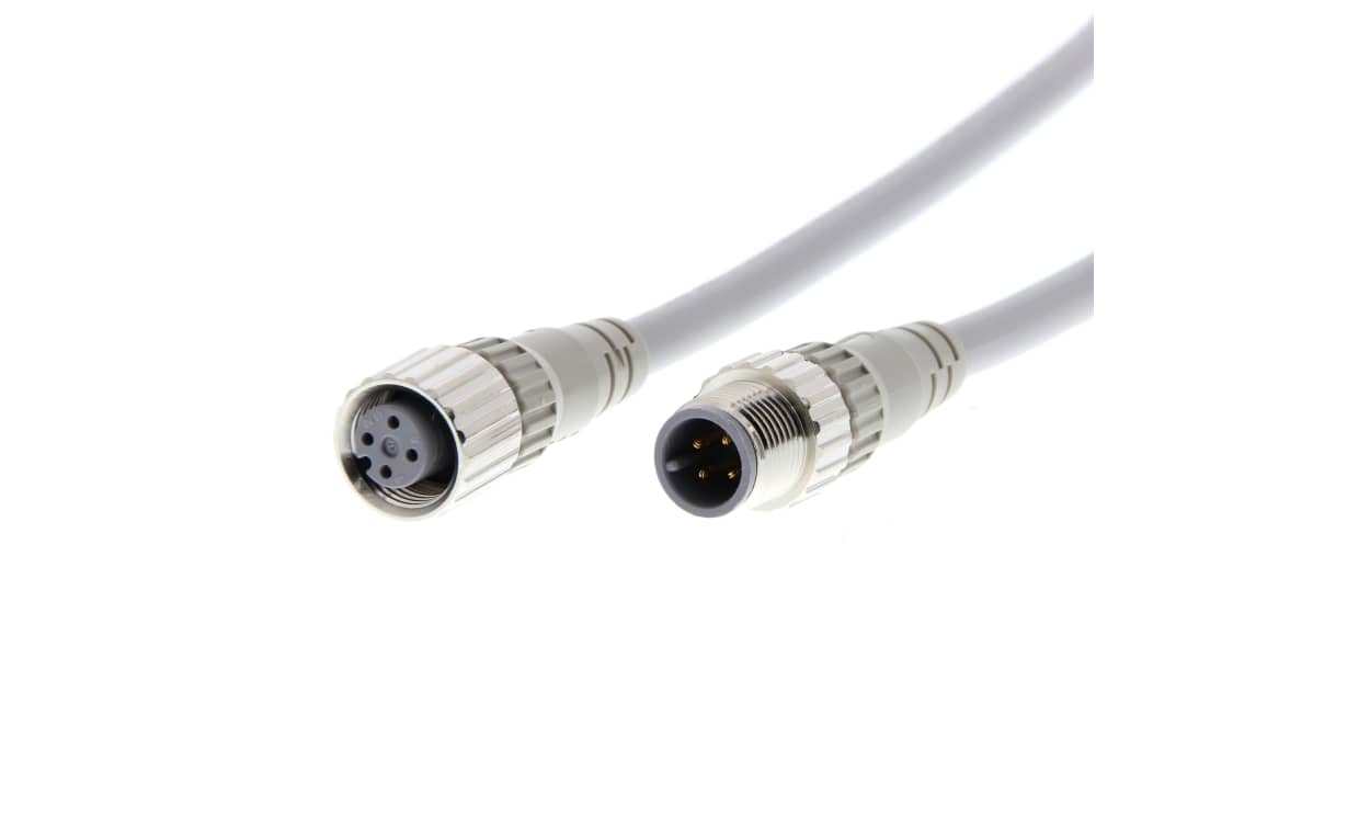 Omron XS2W-D421-G81-F, Connector & Cable, 5m
