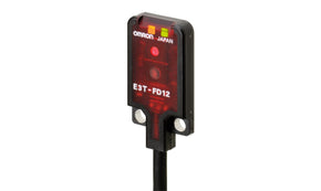 Omron E3T-FD12 2M, Diffuse Photoelectric Sensor, Rectangular Sensor, 100 mm Detection Range - generaltechuae