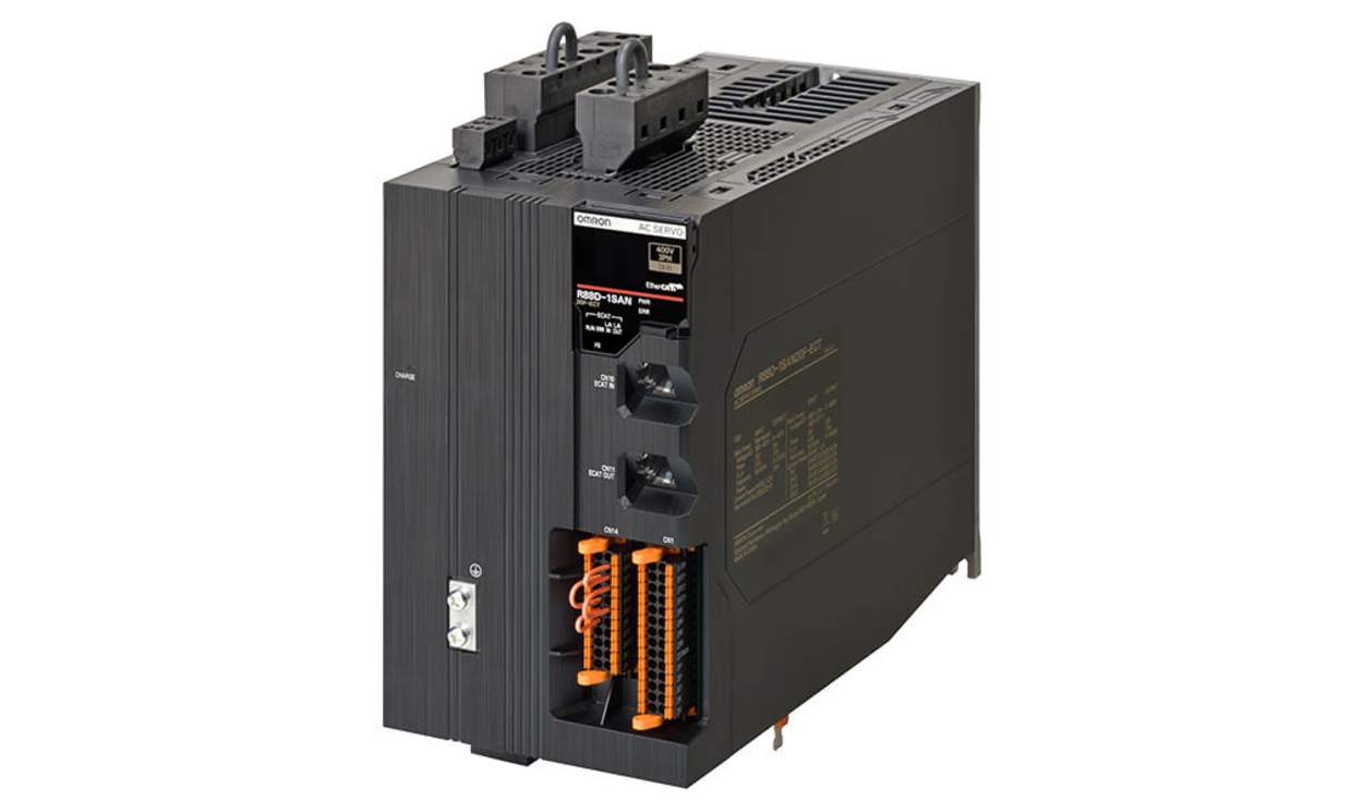 Omron R88D-1SAN10F-ECT, 1 kW Servo Drive, 400 V ac, 3 Phase, 4.1 A, Motion Function, 504 V - generaltechuae
