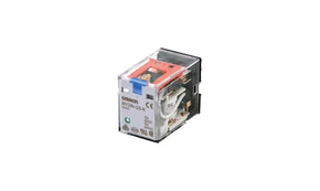Omron MY2IN-D2-GS-R DC100/110, Plug In Latching Power Relay, 100 → 110V ac Coil, 10A Switching Current, DPDT