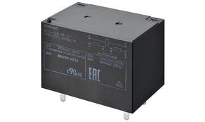 Omron G7L-2A-X-SI-DC12, PCB Mount Power Relay, 12V dc Coil, 30A Switching Current, DPST-NO