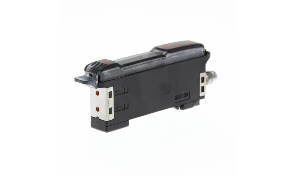 Omron E3X-NA44V, Fibre Optic Sensor, PNP Output, 12 → 24 V dc