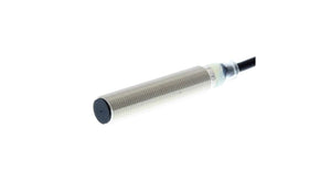 Omron E2B-M12LS04-WP-C1 2M, Inductive Threaded Barrel Proximity Sensor, M12, 4 mm Detection, NPN NO, 10 → 30 V dc