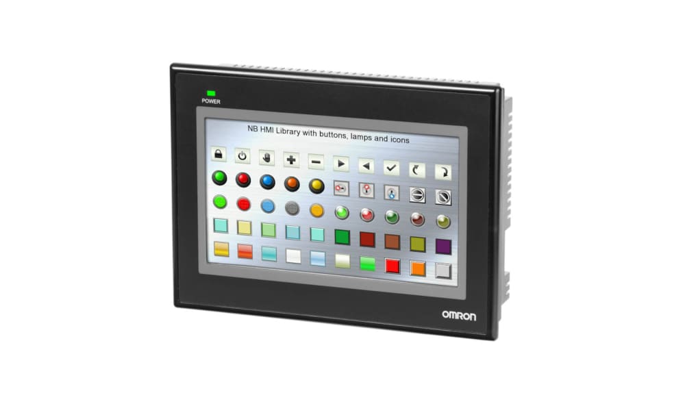 Omron NB7W-TW01B-V1, NB Series Touch Screen HMI - 7 in, TFT LCD Display, 800 x 480