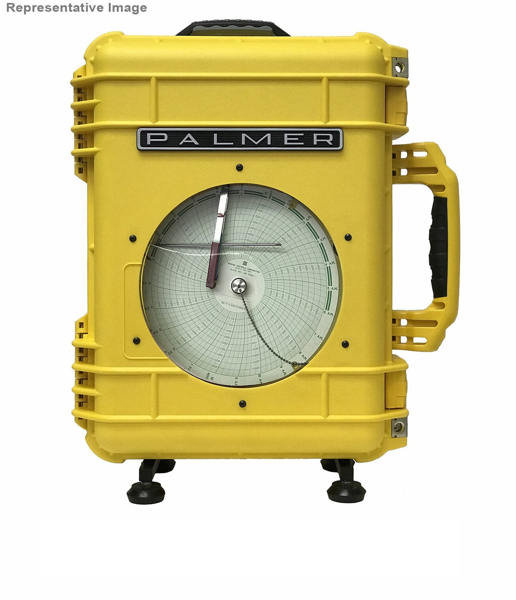 Palmer Wahl 2P_2R_Recorder | Pelican Case Temperature Circular Chart Recorder | 8 or 12 in chart - generaltechuae