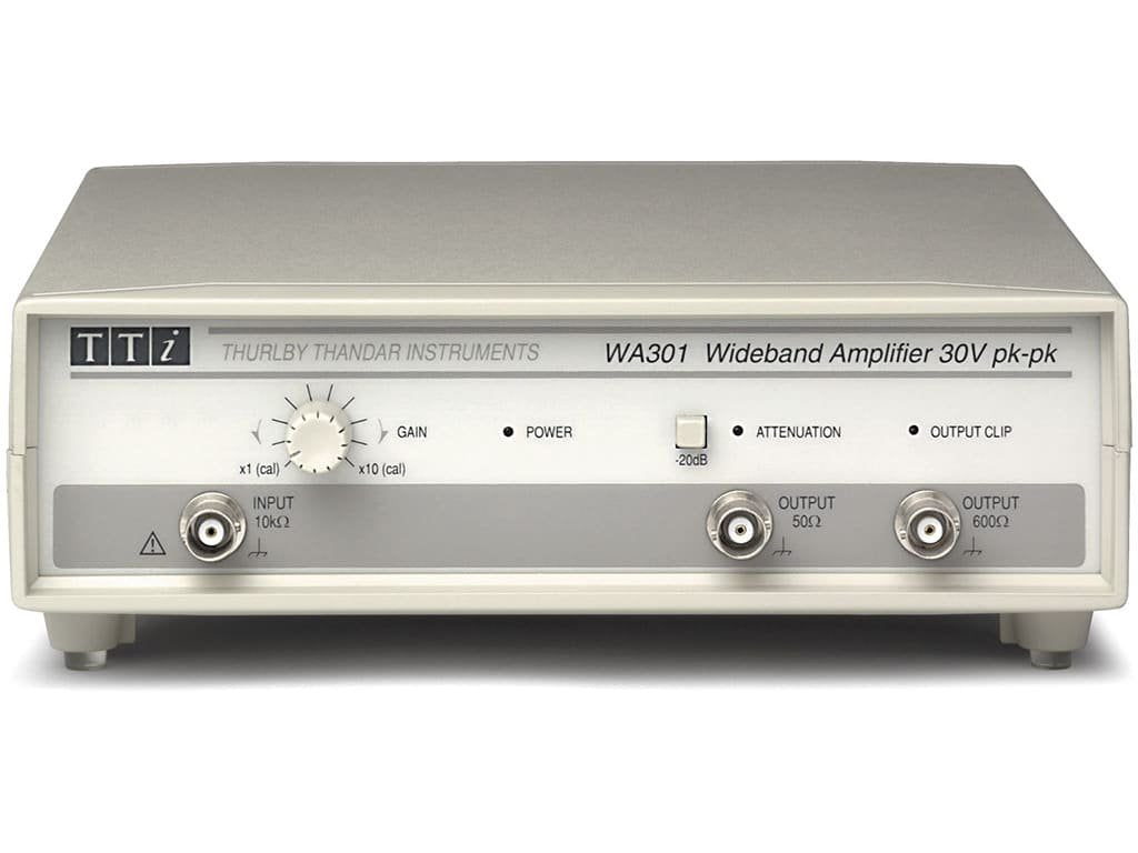 Aim TTi WA301 Wideband 30V peak to peak amplifier for waveform generation - generaltechuae