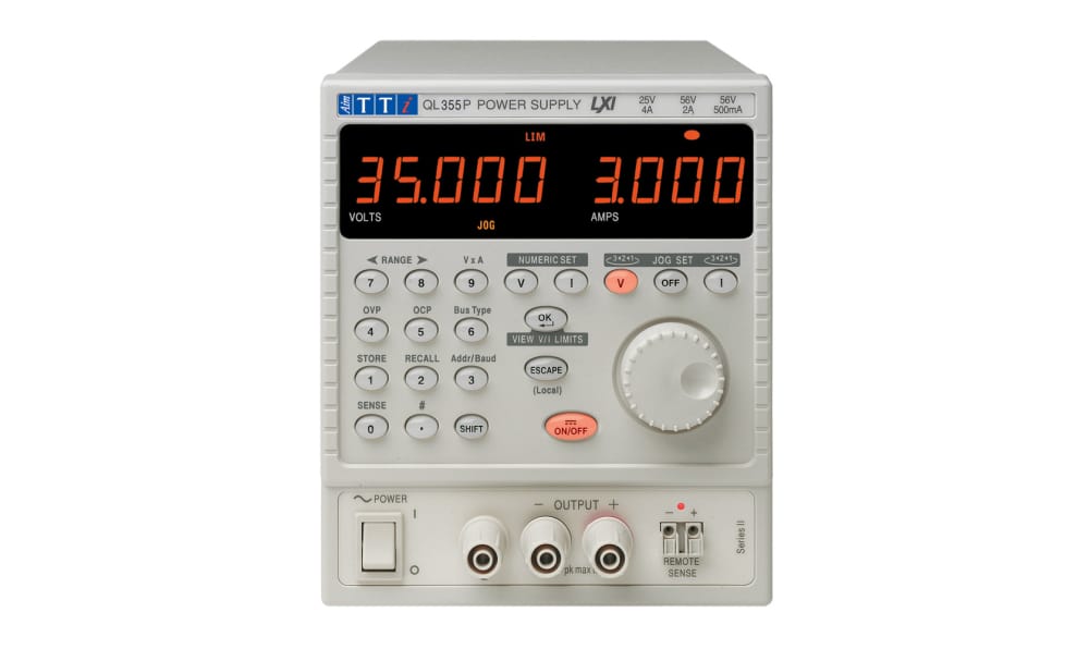 Aim-TTi QL Series II Series Digital Bench Power Supply, 0 → 35V, 0 → 3A, 1-Output, 105W