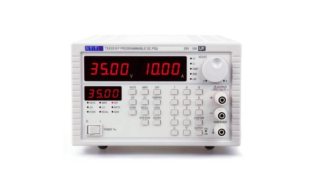Aim-TTi TSX Series Digital Bench Power Supply, 0 → 35V, 0 → 10A, 1-Output, 350W