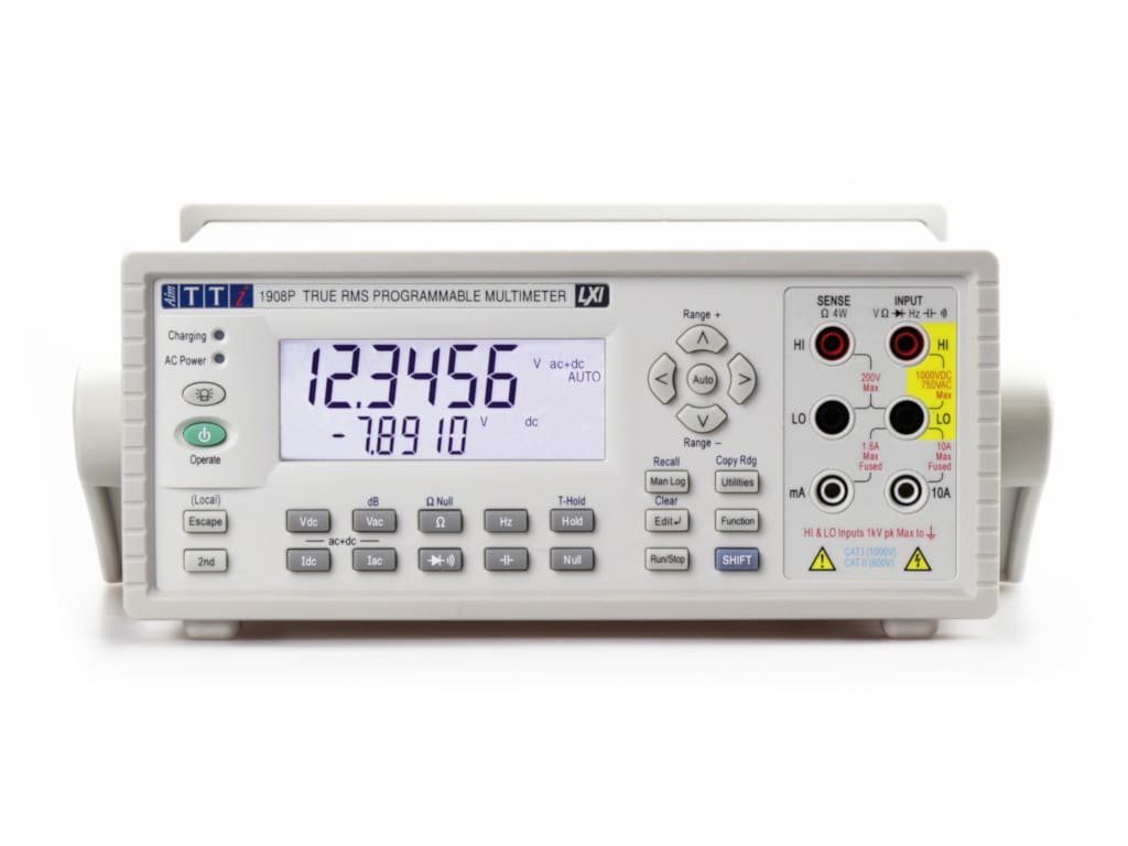Aim TTi 1908 Bench Multimeter | Dual Measurement with USB Interface - generaltechuae