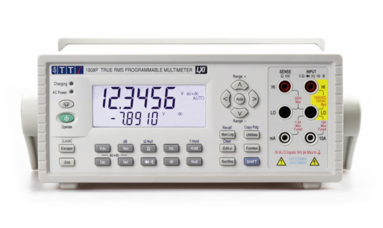 Bench Multimeter | Dual Measurement | with USB, RS232, LAN/LXI and GPIB Interfaces - generaltechuae