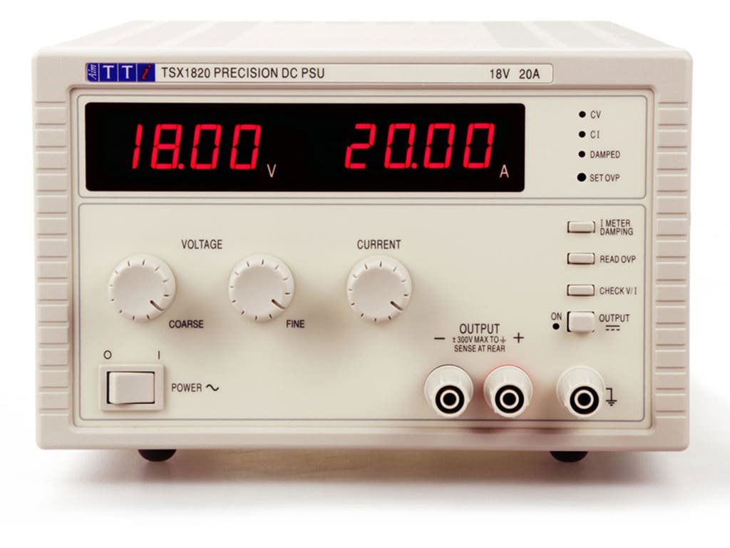 Aim TTi TSX1820 | High Performance DC Bench Power Supply | High Power Single 0-18V/0-20A, - generaltechuae
