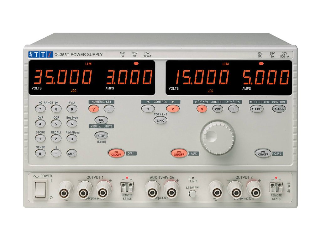 TTi QL355T SII | Linear Regulated Precision Power Supply | Dual QL355 plus 1-6V/3A - generaltechuae
