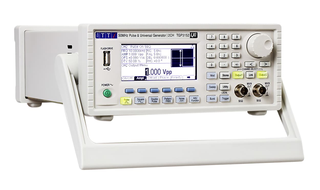 Aim-TTi TGP3121 Pulse Generator, 1 mHz min, 25 (Double Pulse) MHz, 50 (Pulse) MHz max - generaltechuae