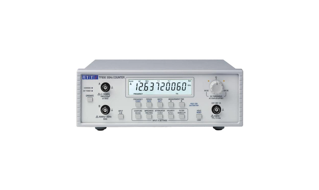 Aim TTi TF930 - 3GHz Universal Frequency Counter USB - generaltechuae