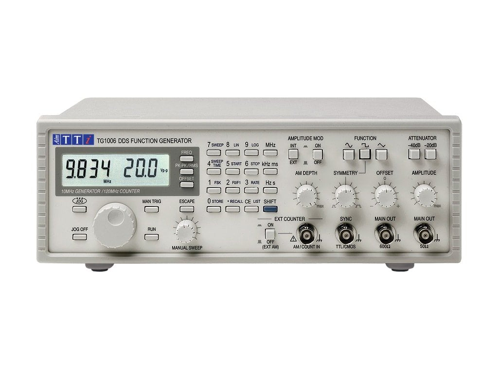 TTi TG1006 Frequency 10MHz | DDS Function Generator - generaltechuae