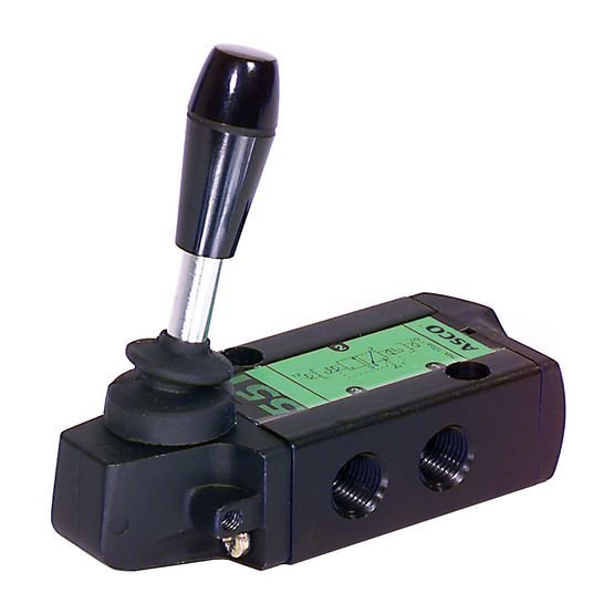 ASCO 55102084 | Spool Valve | Valve Type 3/2 Way Mechanical Operated - generaltechuae