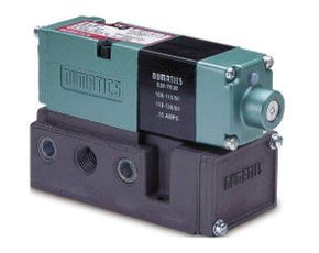 ASCO 081SS600M000061 | Solenoid Air Control Valve | 4-Way 3-Position | Size 1/8-inch | Voltage 24V DC