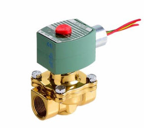 ASCO EF8210G002 | Solenoid Valve | Brass Body | Valve Type 2/2 Normally Closed | Explosion Proof | Port Size 1/2-inch | Coil Voltage 24VDC