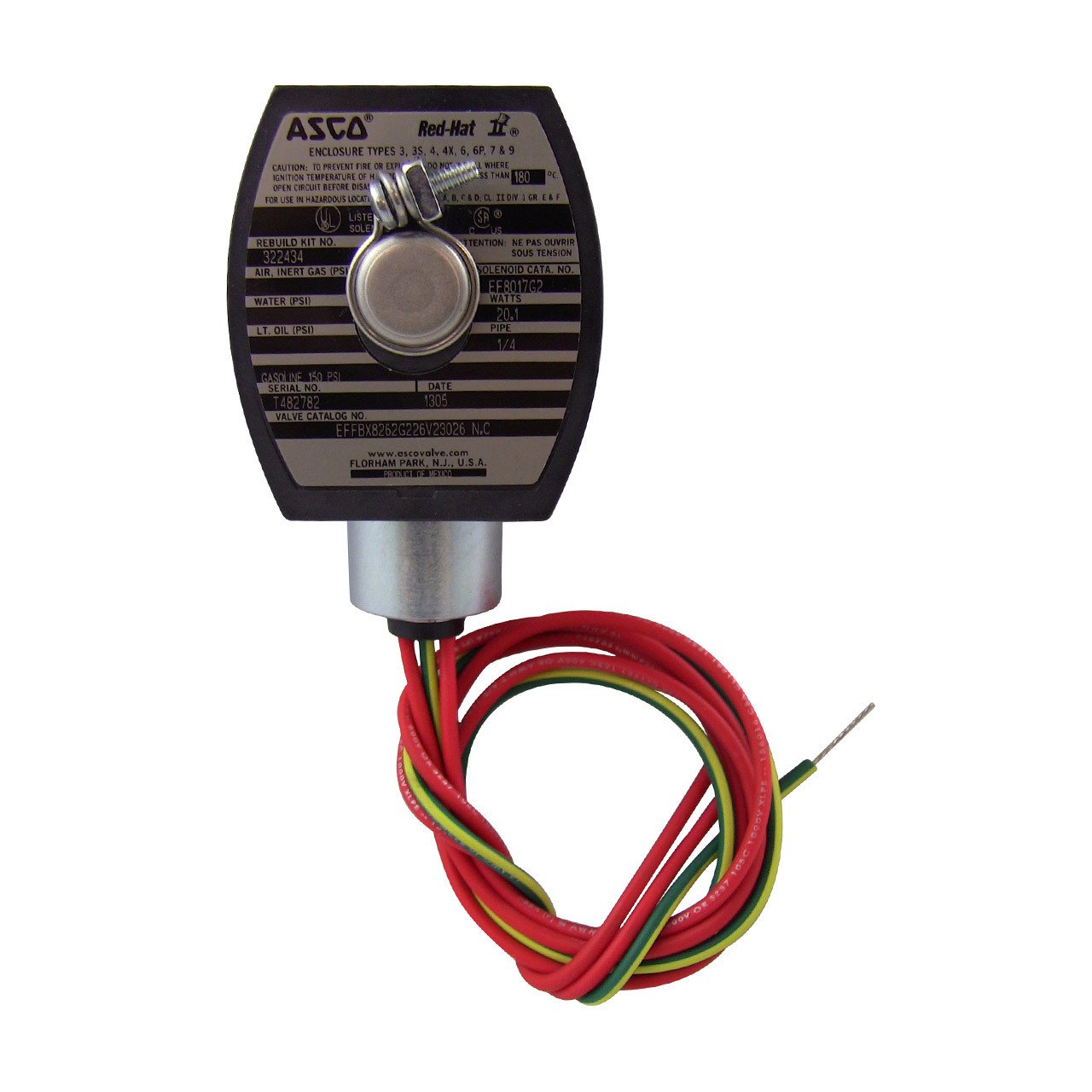 ASCO EF8262H142 | Solenoid Valve | Size 1/4-inch | Power 2W | Voltage AC 220V - generaltechuae