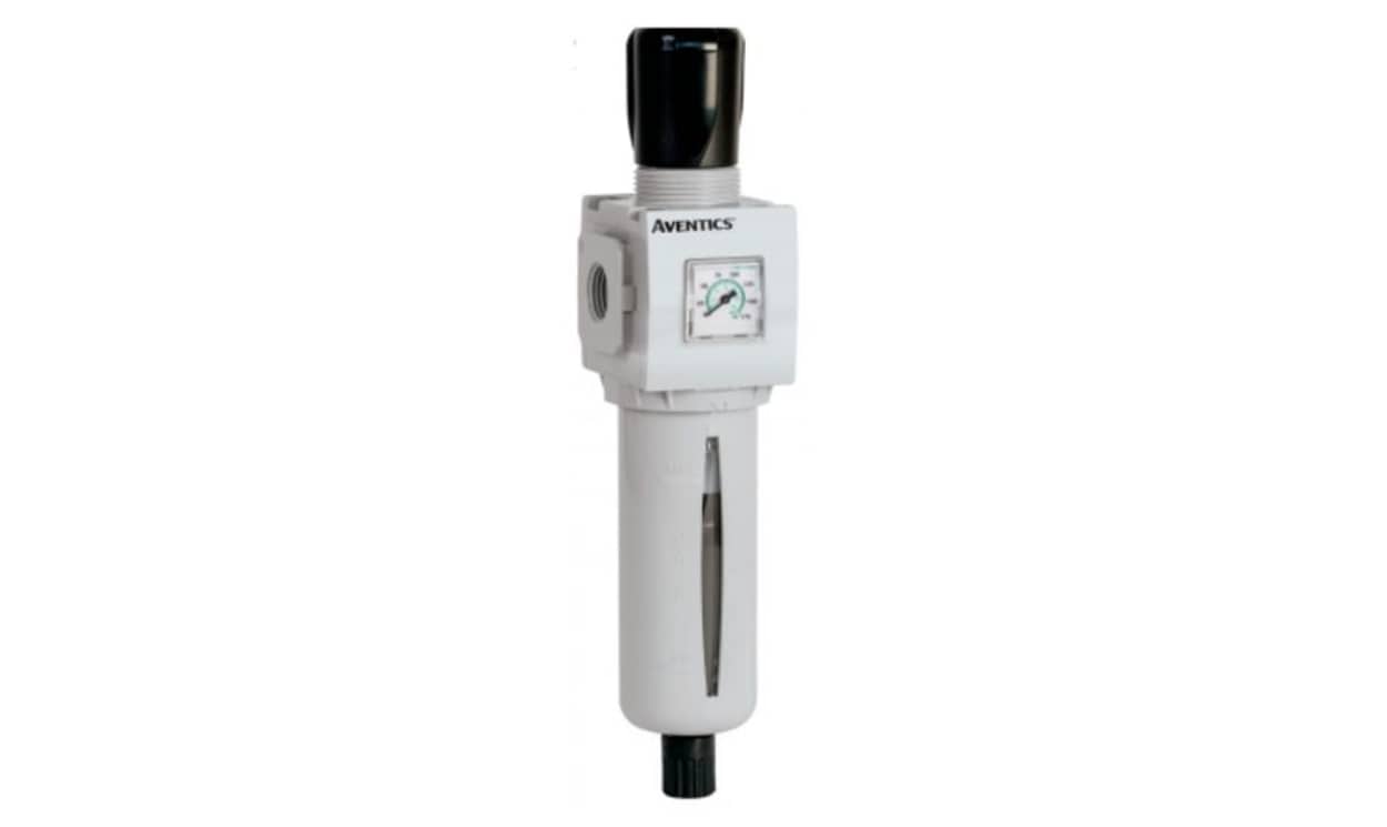 AVENTICS G652APJP4GA00HN 652 Polycarbonate Filter Regulator, 25μm, G 1/2, Manual, Semi Automatic, 10 bar - generaltechuae