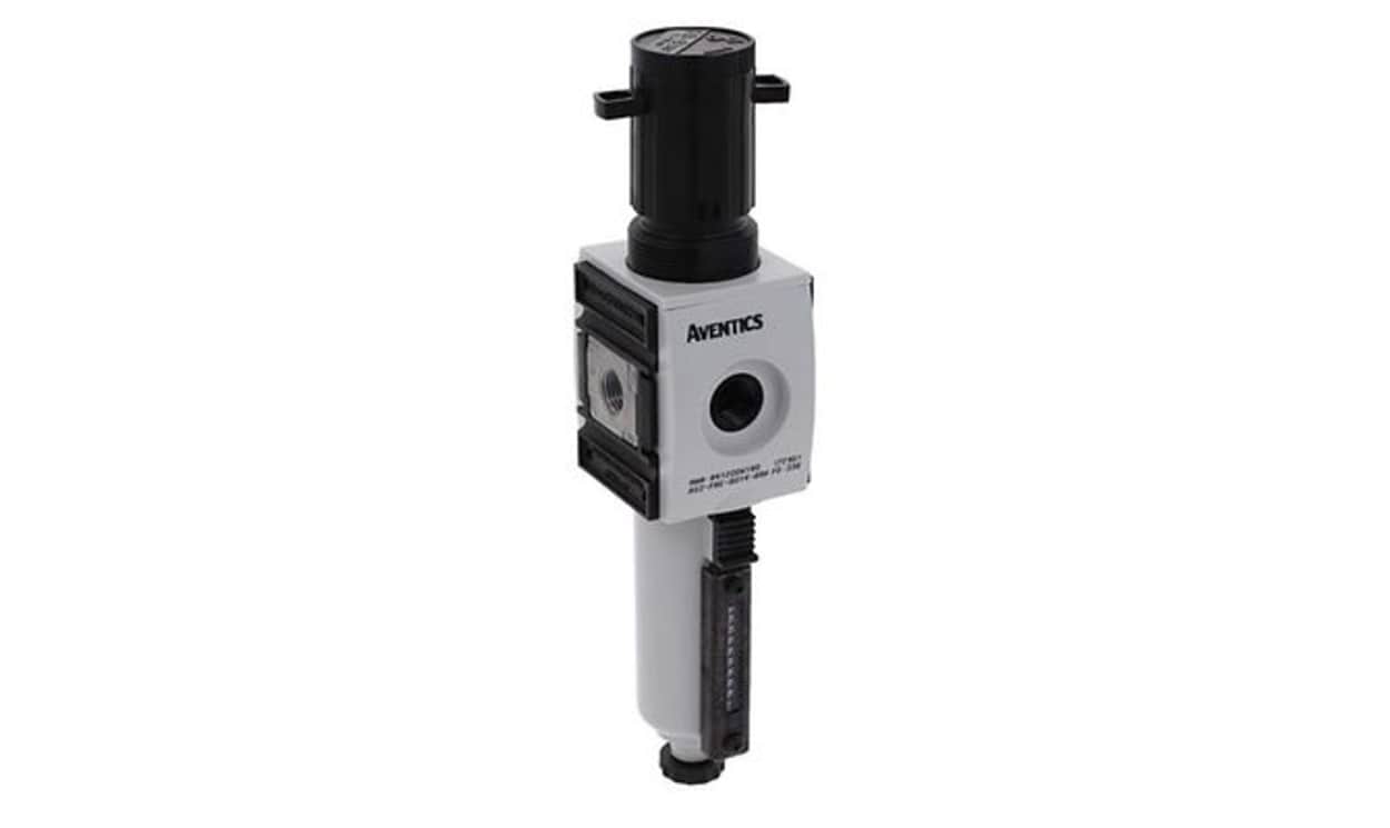 AVENTICS R412006180 AS2 Filter Regulator, 25μm, G 1/4, Semi Automatic, 16 bar - generaltechuae