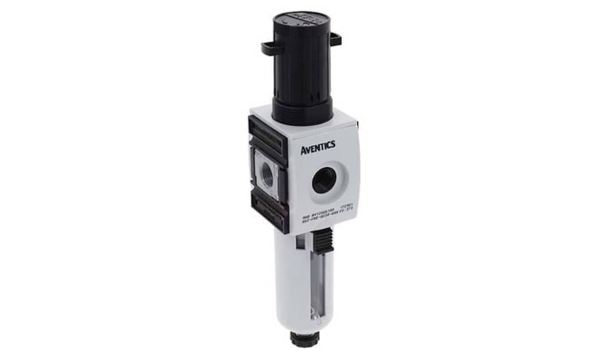 AVENTICS R412006184 AS2-FRE Filter Regulator, 5μm, G 3/8, Semi Automatic, 16 bar - generaltechuae
