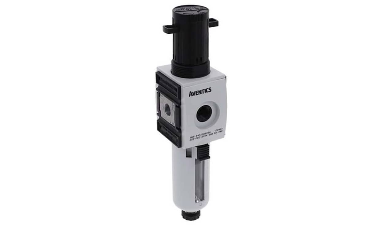 AVENTICS R412006236 AS2-FRE Filter Regulator, 5μm, G 1/4, Semi Automatic, 16 bar - generaltechuae