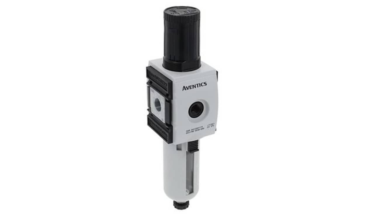AVENTICS R412007175 AS3 Filter Regulator, 5μm, G 3/8, Semi Automatic, 16 bar - generaltechuae